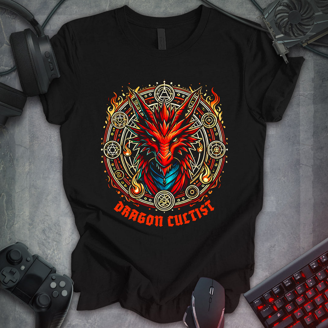 Dragon Cultist: Red Flame Dragon Tee