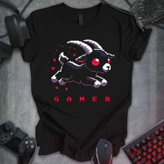 G.O.A.T. Gamer Pixel Art Tee