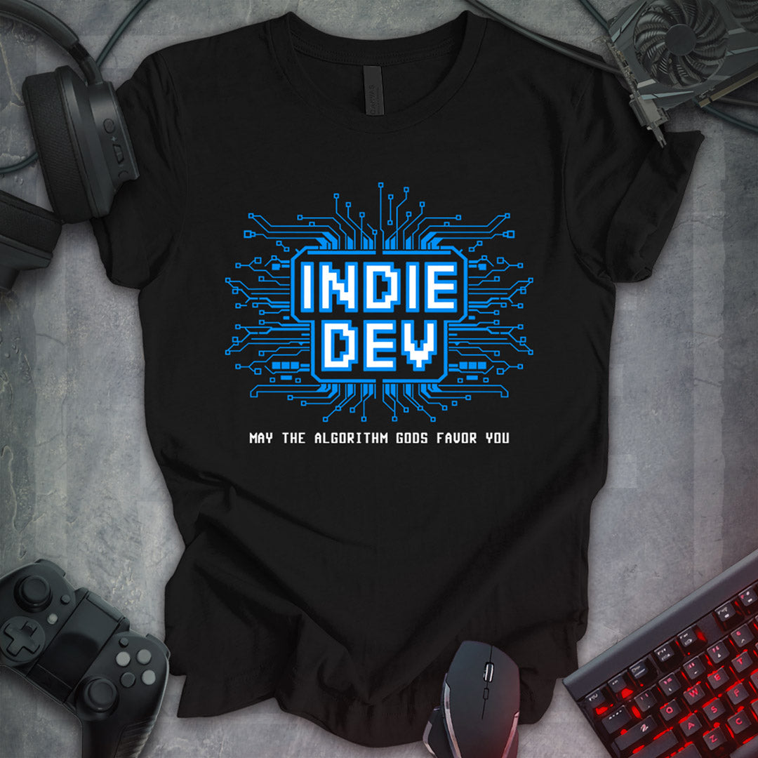 Indie Dev: Algorithm Gods Tee