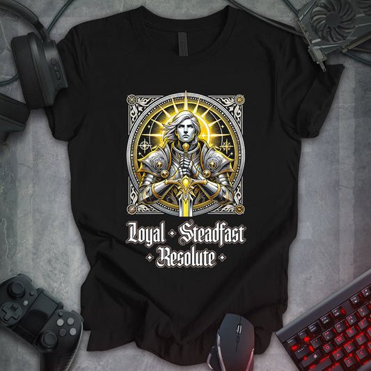 Radiant Paladin: Loyal, Steadfast, Resolute Tee