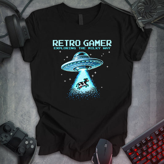 Retro Gamer: Exploring the Milky Way Tee